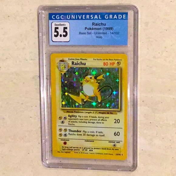rare league cards Dark Raichu main image 1